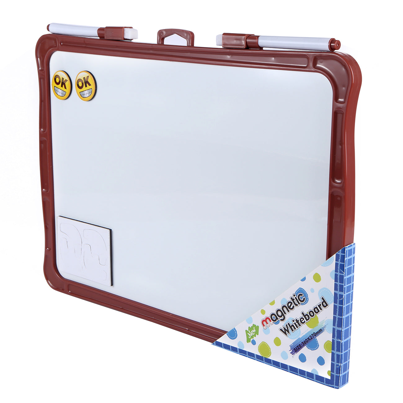 Magnetic Dry Erase Board with 2 Dry Eraser pens