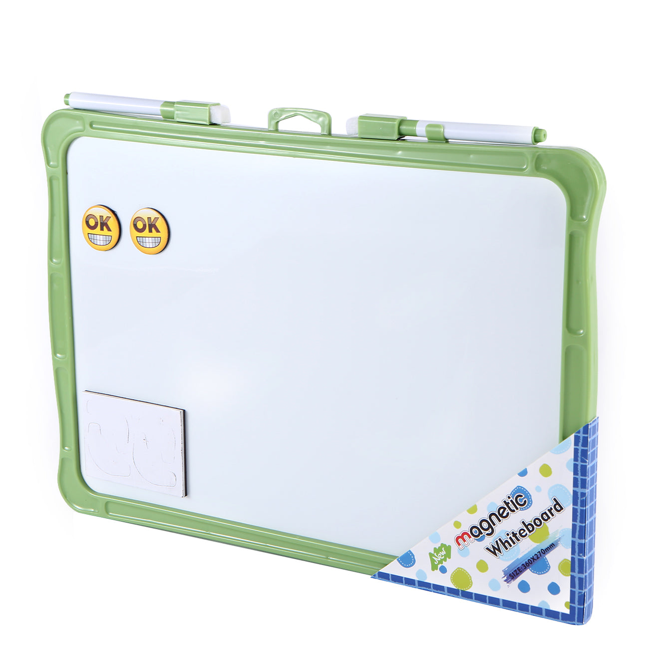 Magnetic Dry Erase Board with 2 Dry Eraser pens